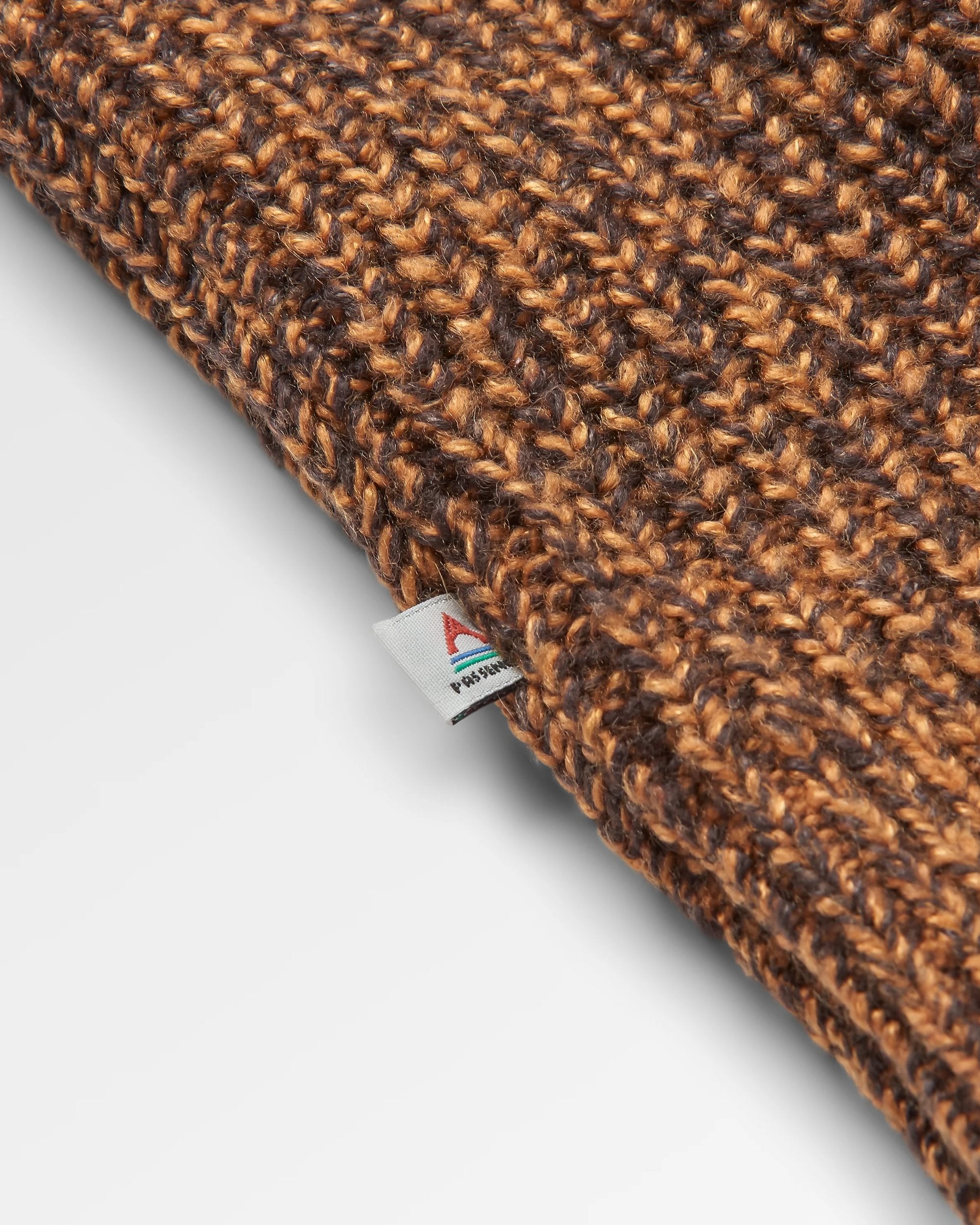 Fog Recycled Knitted Jumper - Dusty Ochre - Flatlay