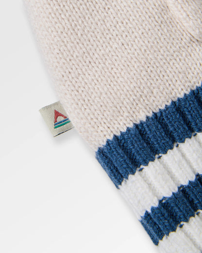 Penida Full-Zip Knitted Jacket - White Sand - Flatlay