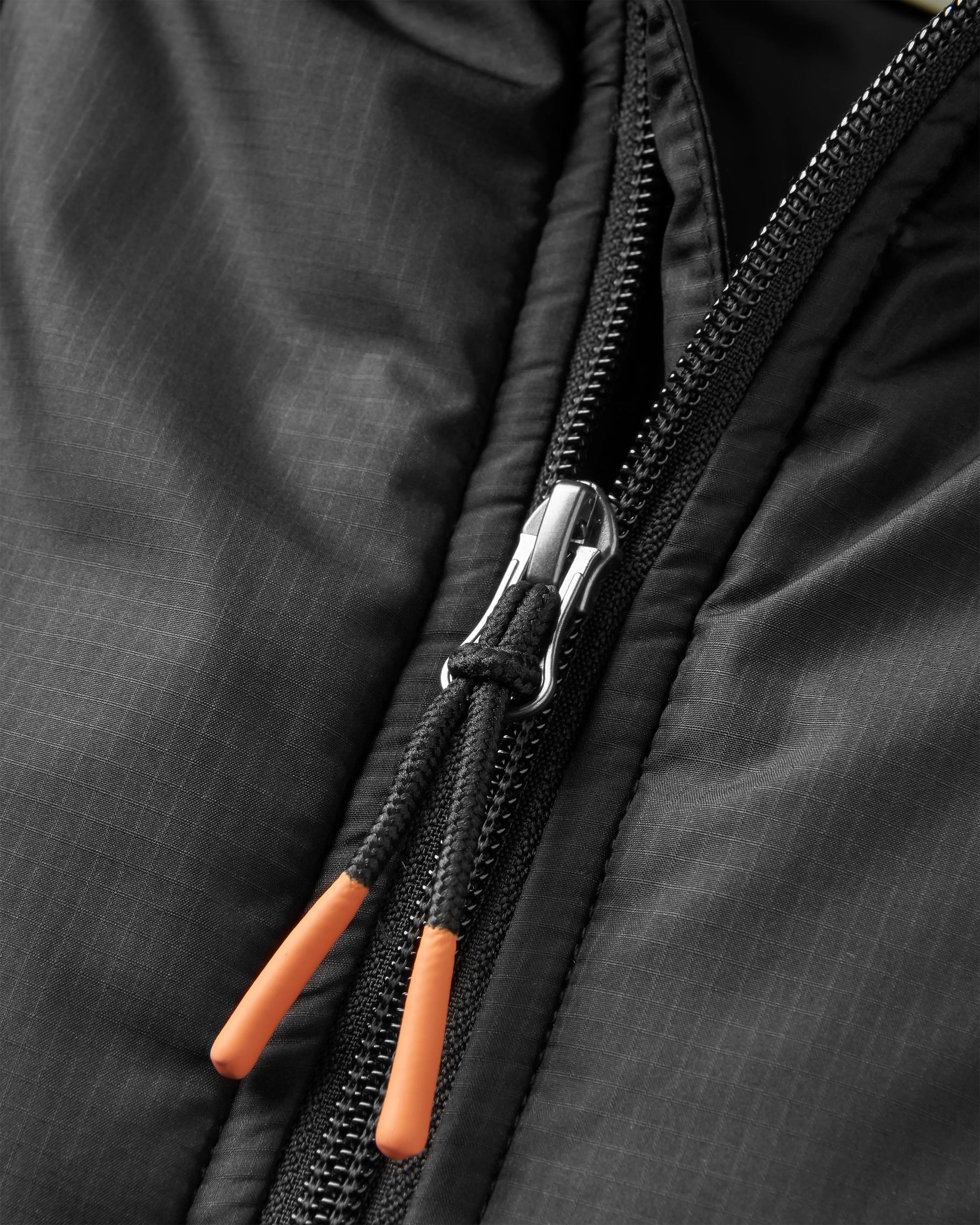 Oceanic Recycled Insulated 1/2 Zip Jacket - Storm Grey/Deep Plum - Flatlay