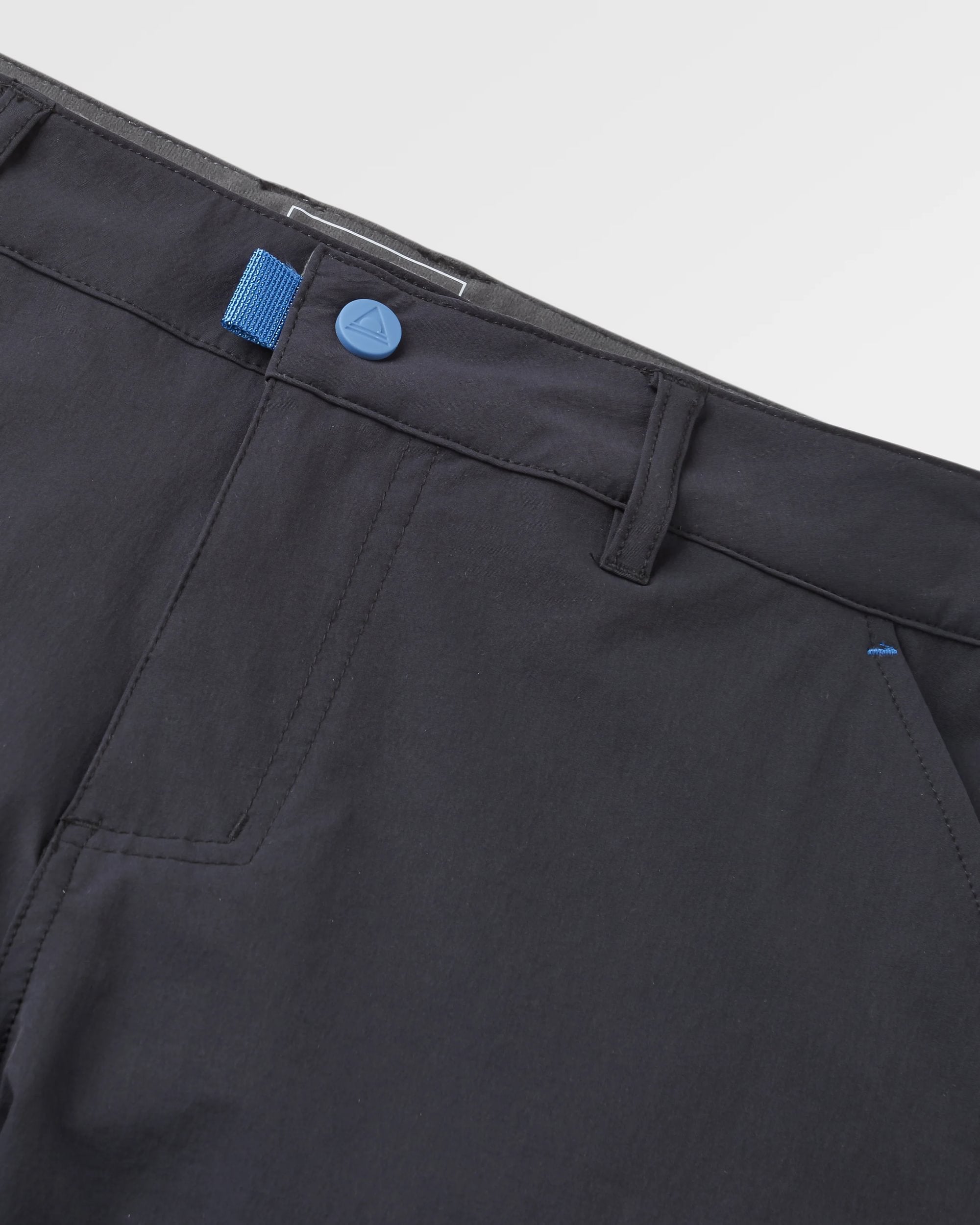 365 Trail Roll Up Trouser - Black - Flatlay