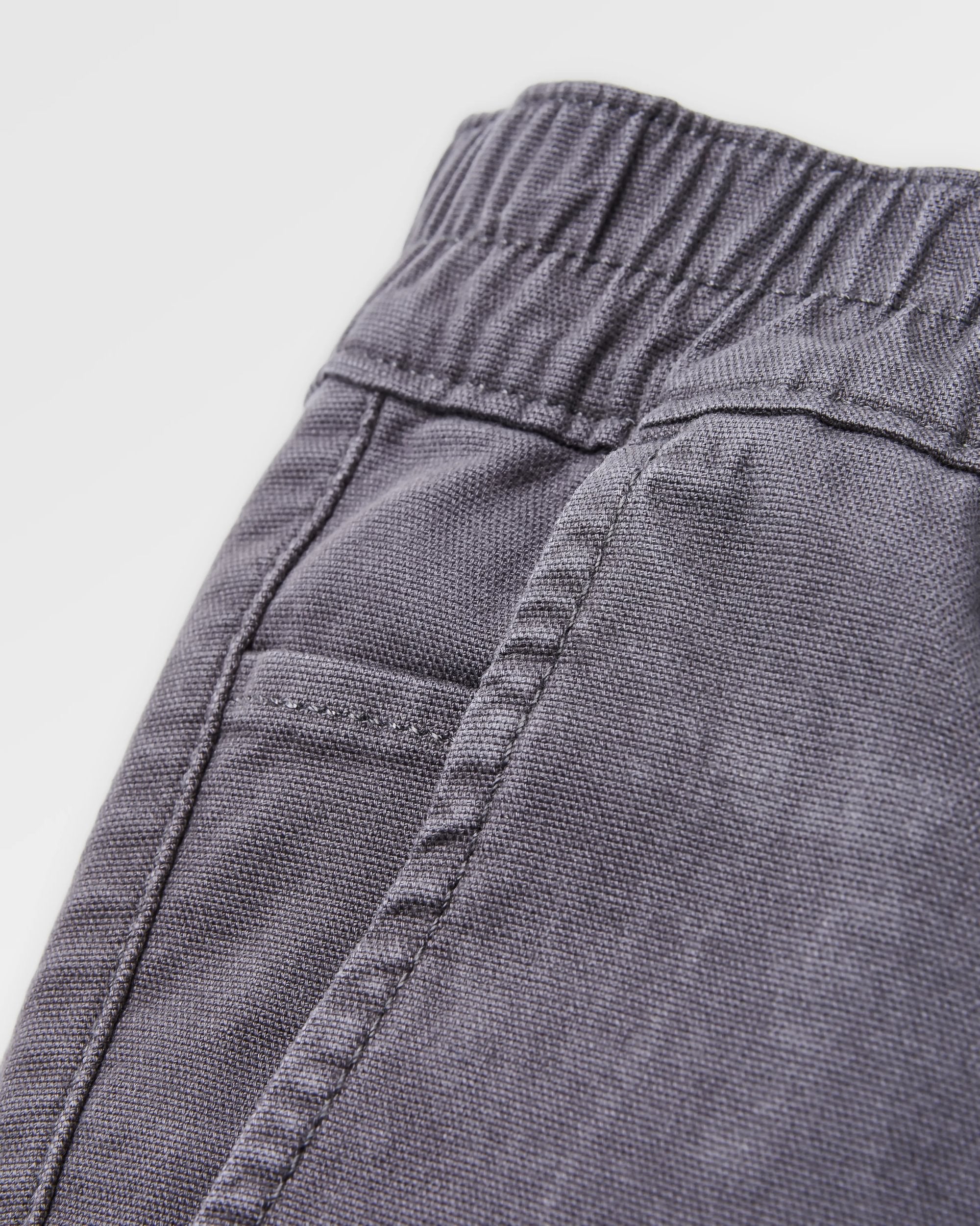 Horizon Comfort Chino - Charcoal - Flatlay