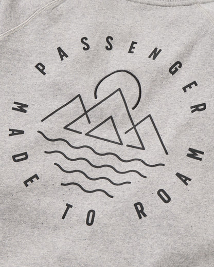 Remote Sweatshirt - Grey Marl - Flatlay