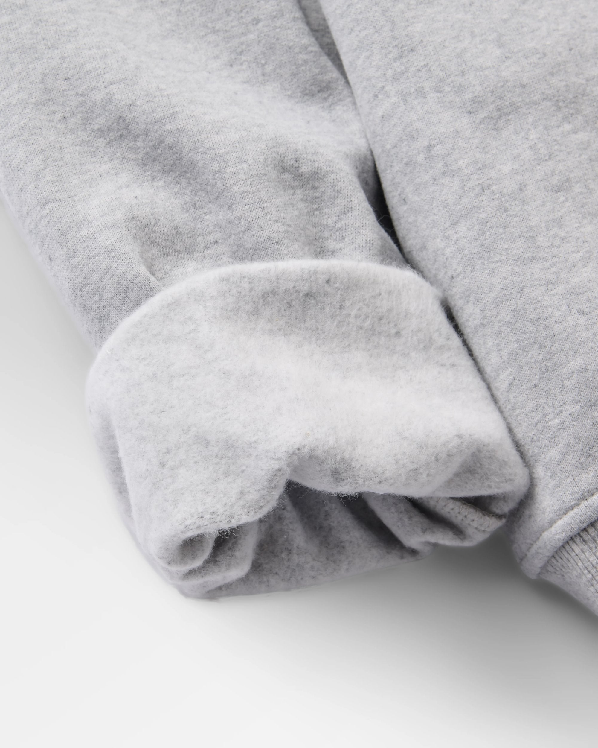 Heritage Women's Sweatshirt - Mid Grey Marl - Flatlay