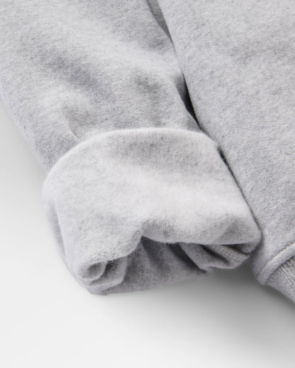 Heritage Women's Sweatshirt - Mid Grey Marl - Flatlay