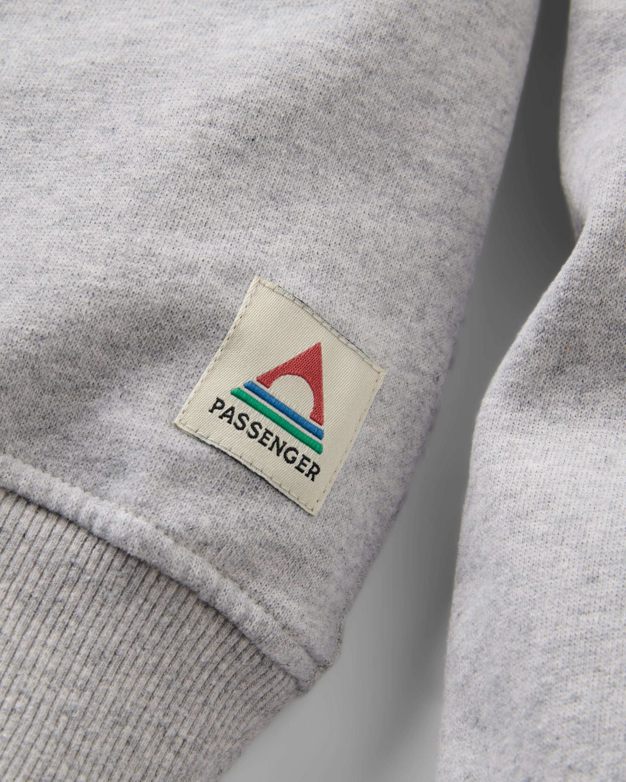 Heritage Women's Sweatshirt - Mid Grey Marl - Flatlay