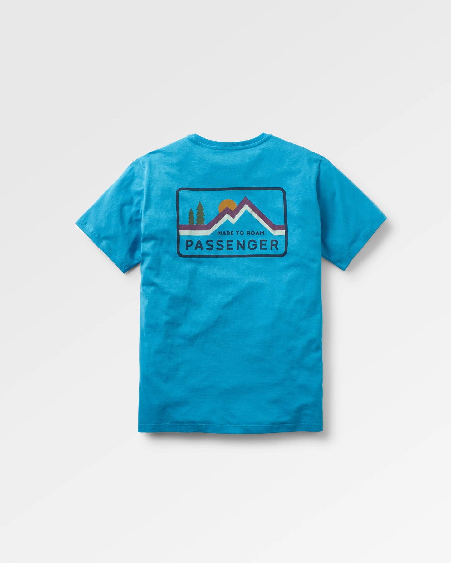 Made To Roam Recycled Cotton T-Shirt - Bluejay