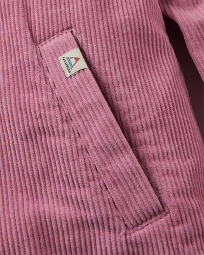 Stella Cord LS Shirt - Pink Haze - Flatlay
