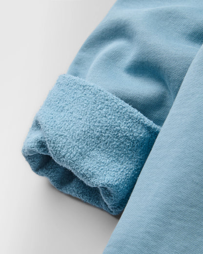 Roamer Men's Sweatshirt - Faded Denim - Flatlay