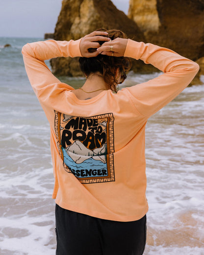 Reflect LS T-Shirt - Orange Peach - Lifestyle