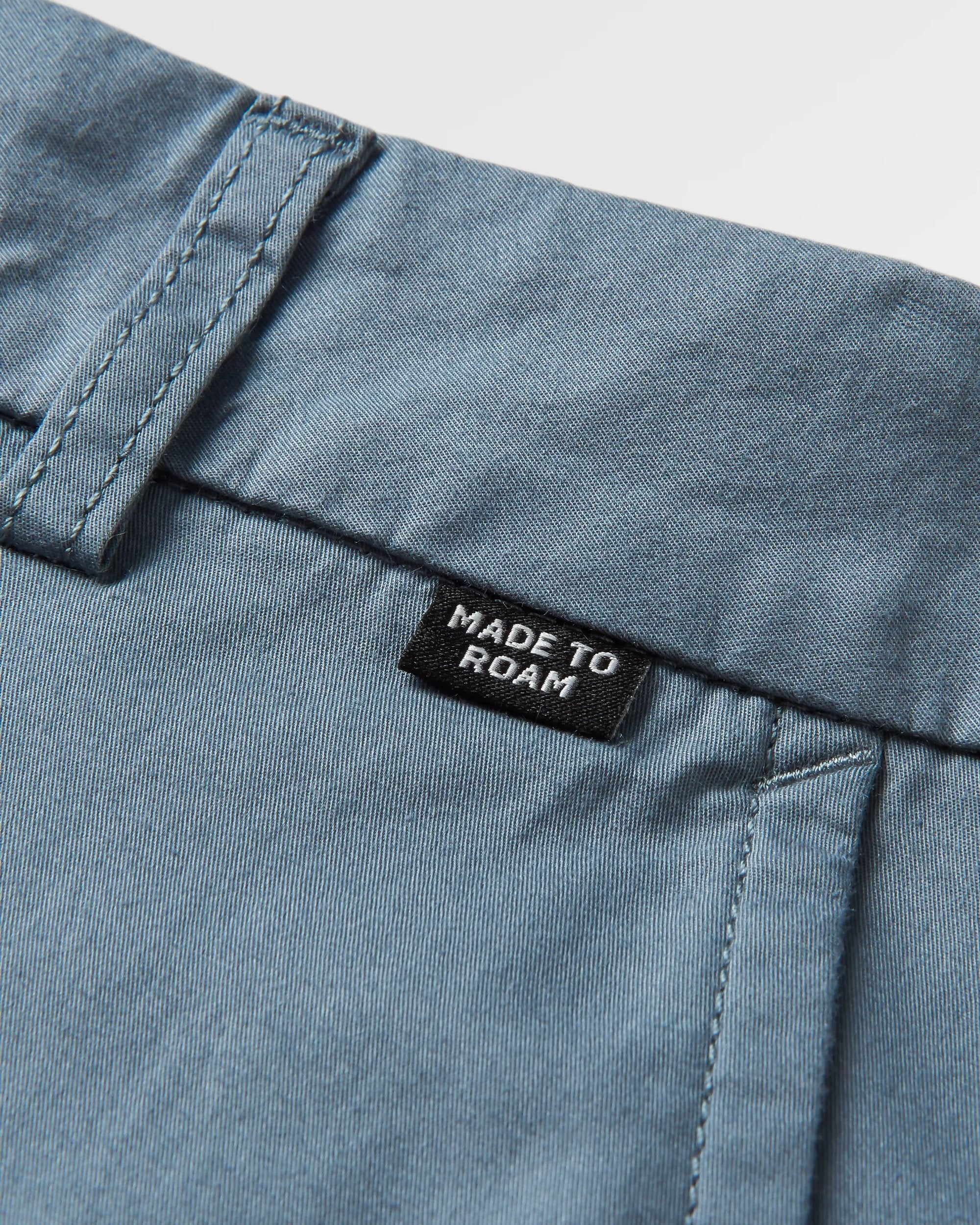 365 Light Organic Cotton Shorts - Storm Grey - Flatlay