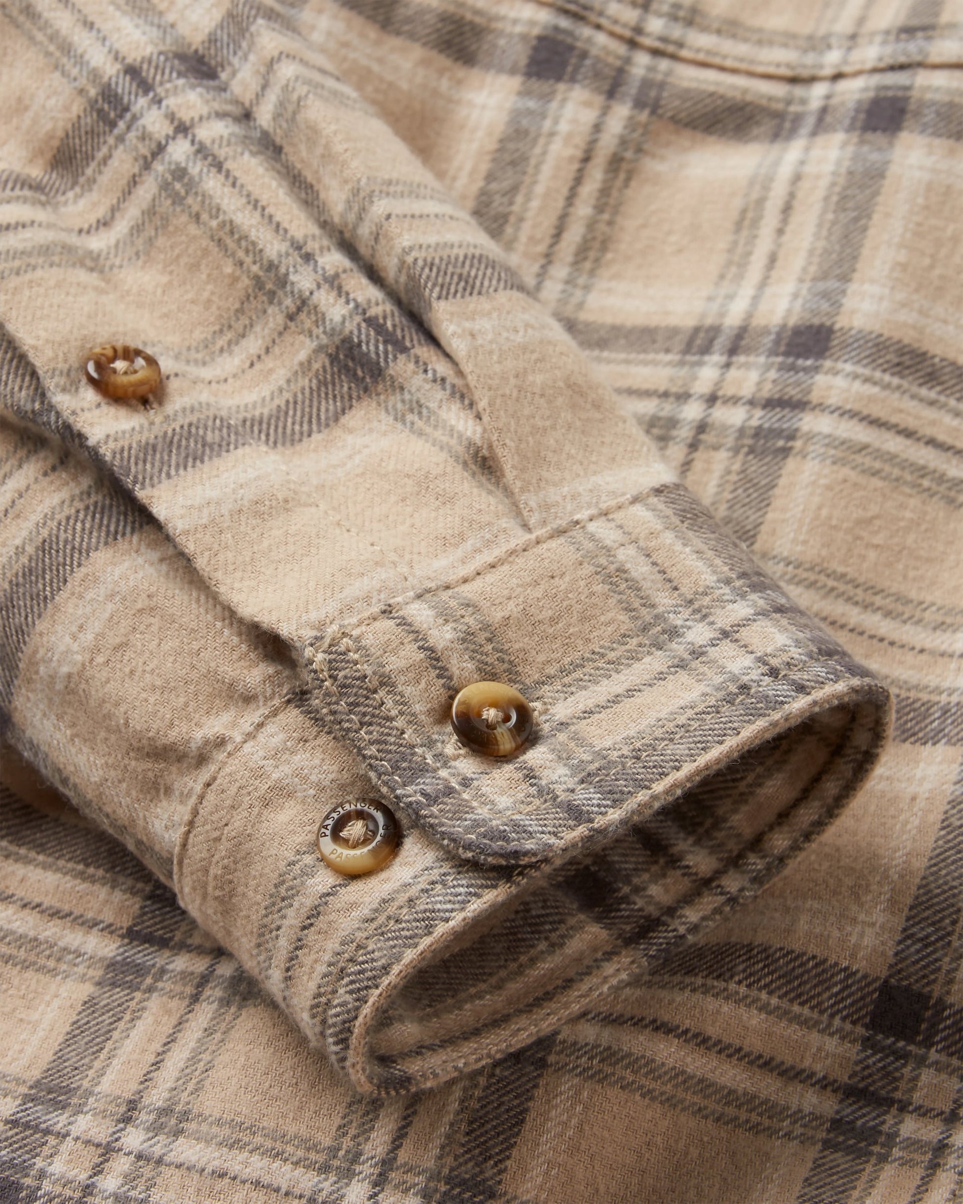 Backcountry Check Shirt - Oatmeal Check