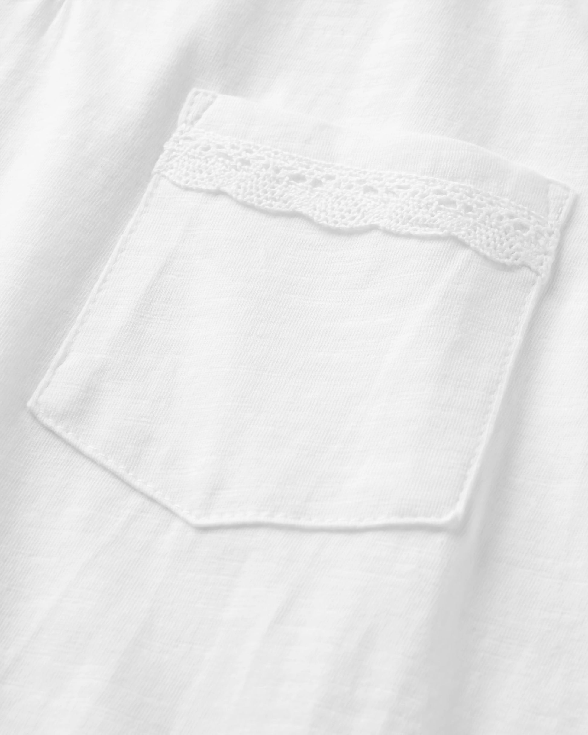 Rivergate Recycled Cotton Top - White