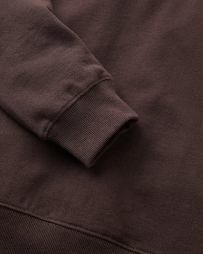 Lost Patch Sweatshirt - Espresso - Flatlay
