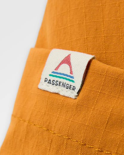 Refuel Ripstop Dress - Retro Orange - Flatlay