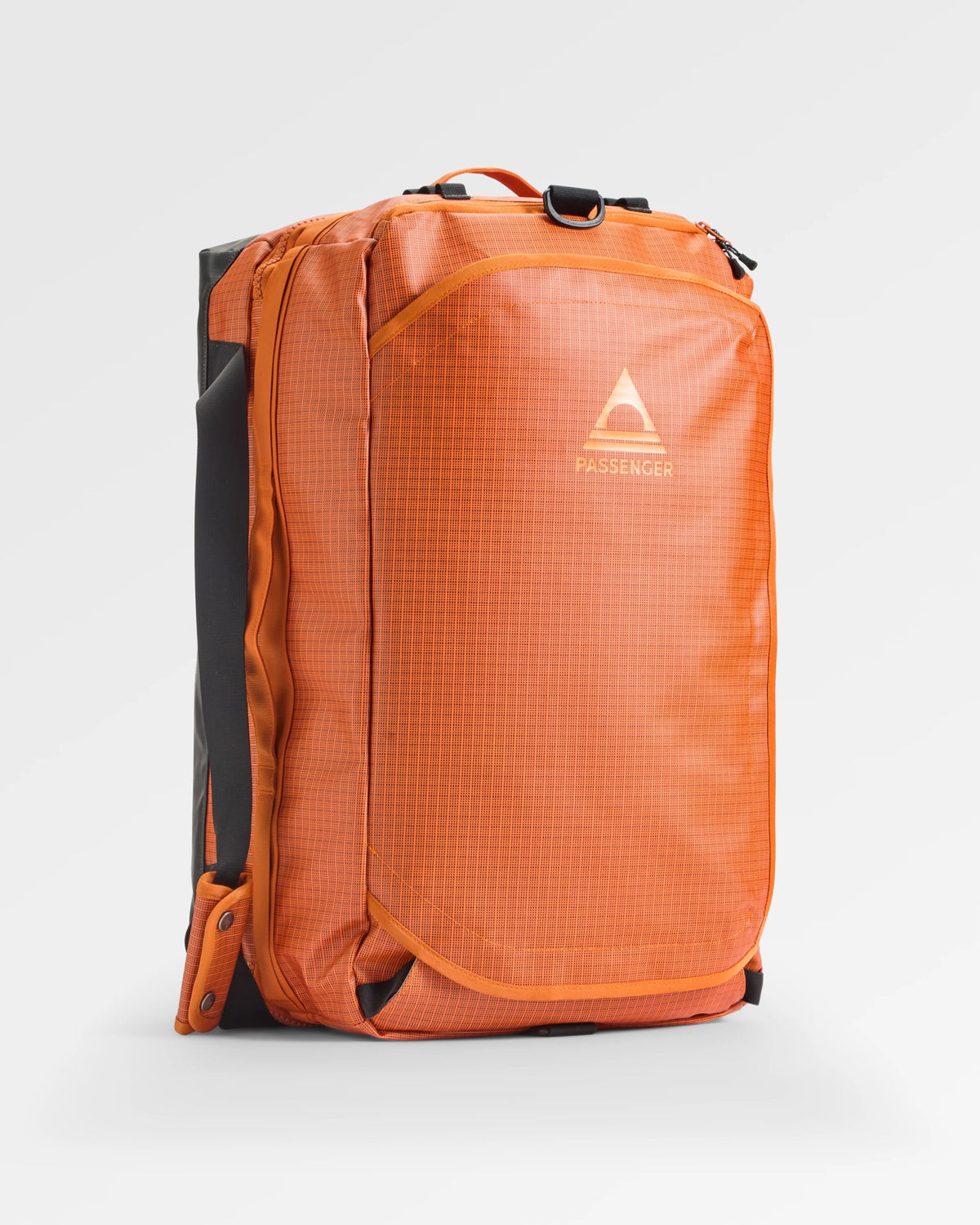 Roamer 60L Split Duffel Bag - Sunrise Orange - Flatlay