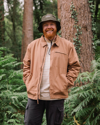 Taylor Quilted Jacket - Toffee - Lifestyle