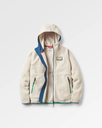 North Coast 2.0 Full Zip Recycled Sherpa Fleece - Oatmeal