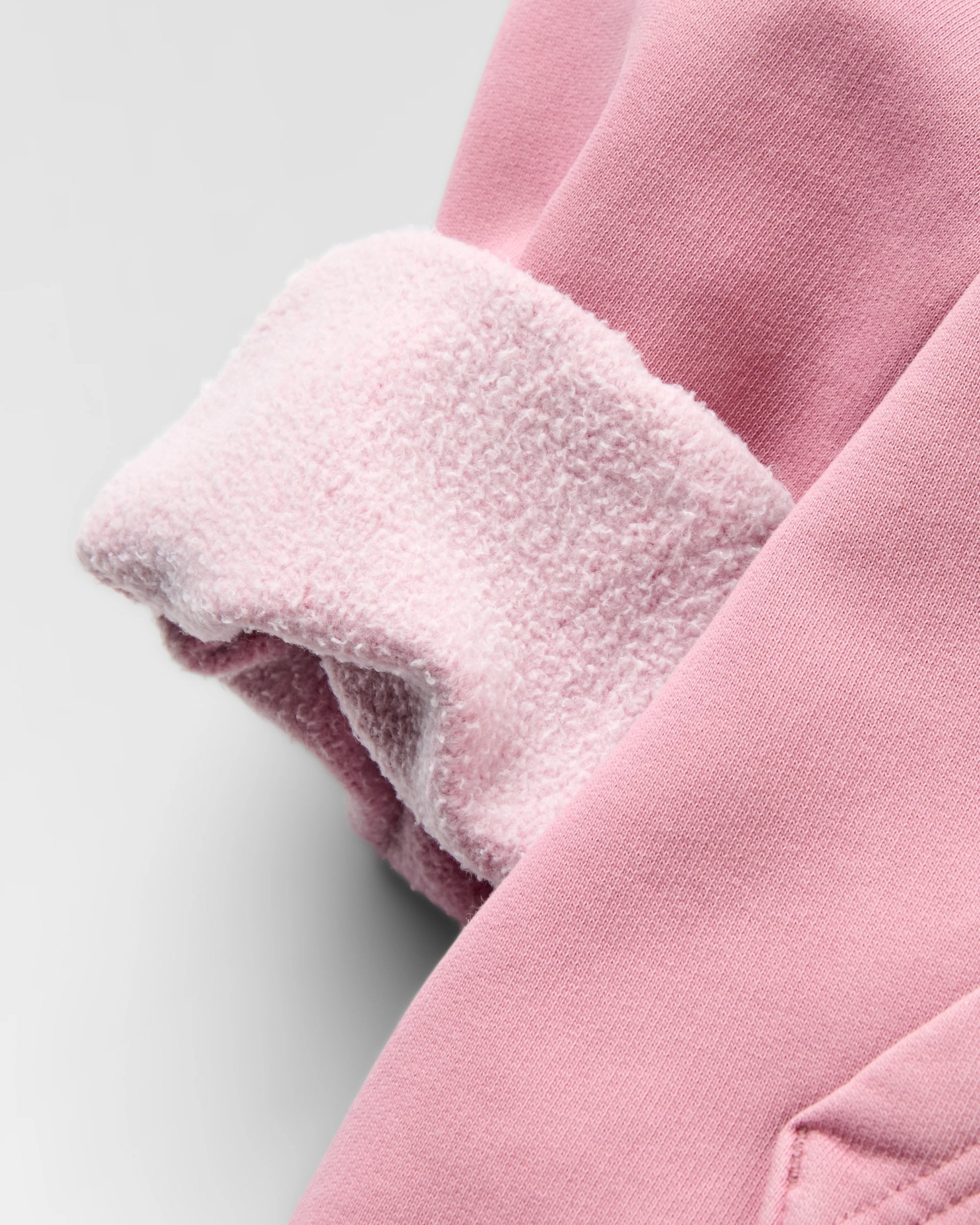 Downtime Heavyweight Hoodie - Pink Haze - Flatlay