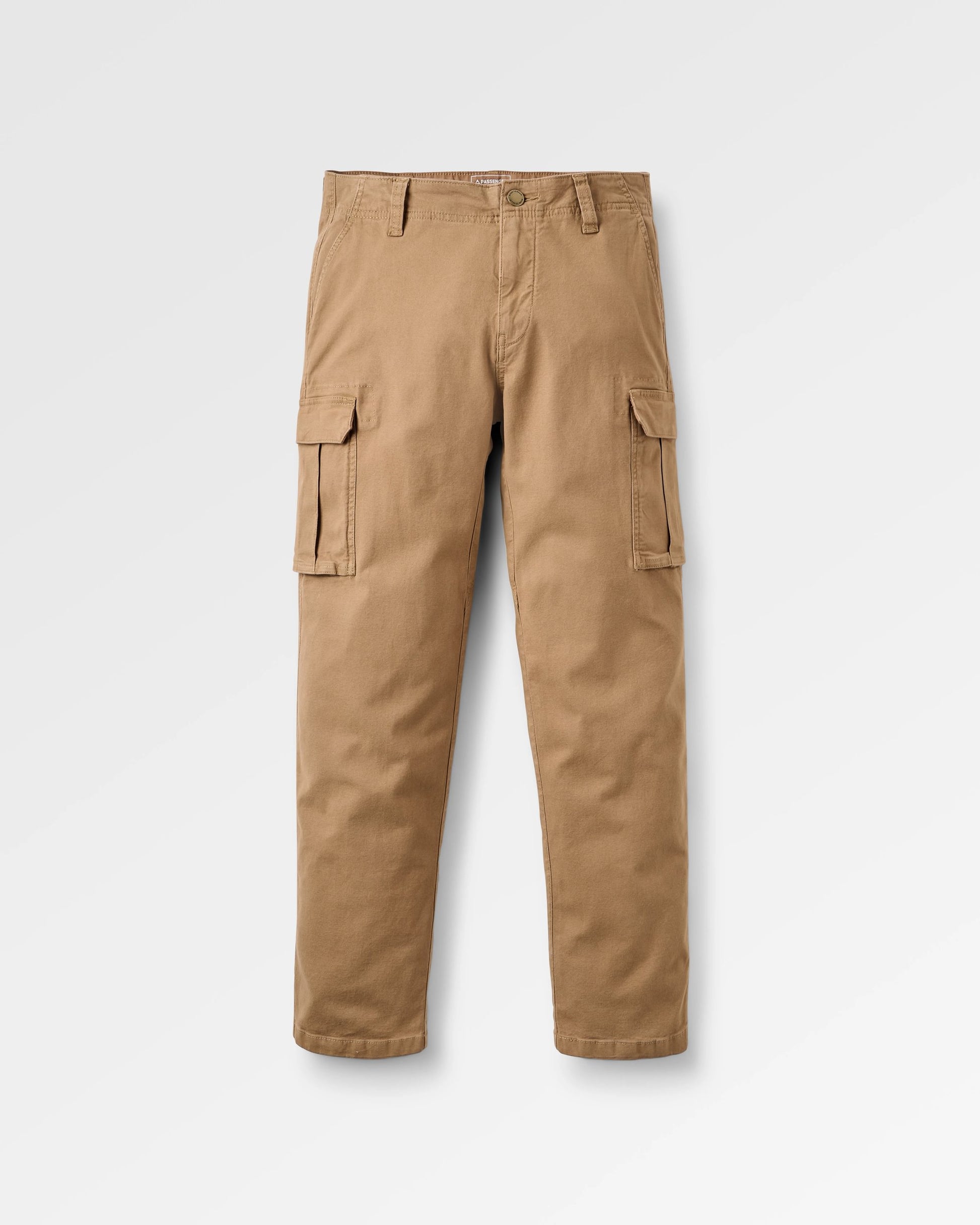 Lakeside Cargo Trouser - Caramel - Flatlay