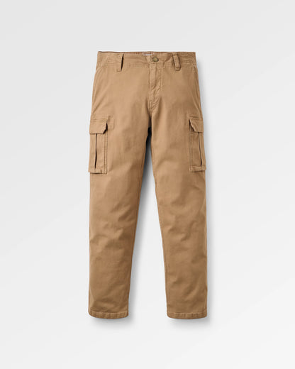 Lakeside Cargo Trouser - Caramel - Flatlay