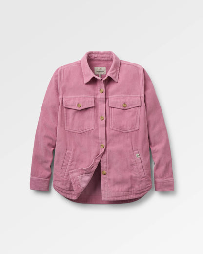 Stella Cord LS Shirt - Pink Haze - Flatlay