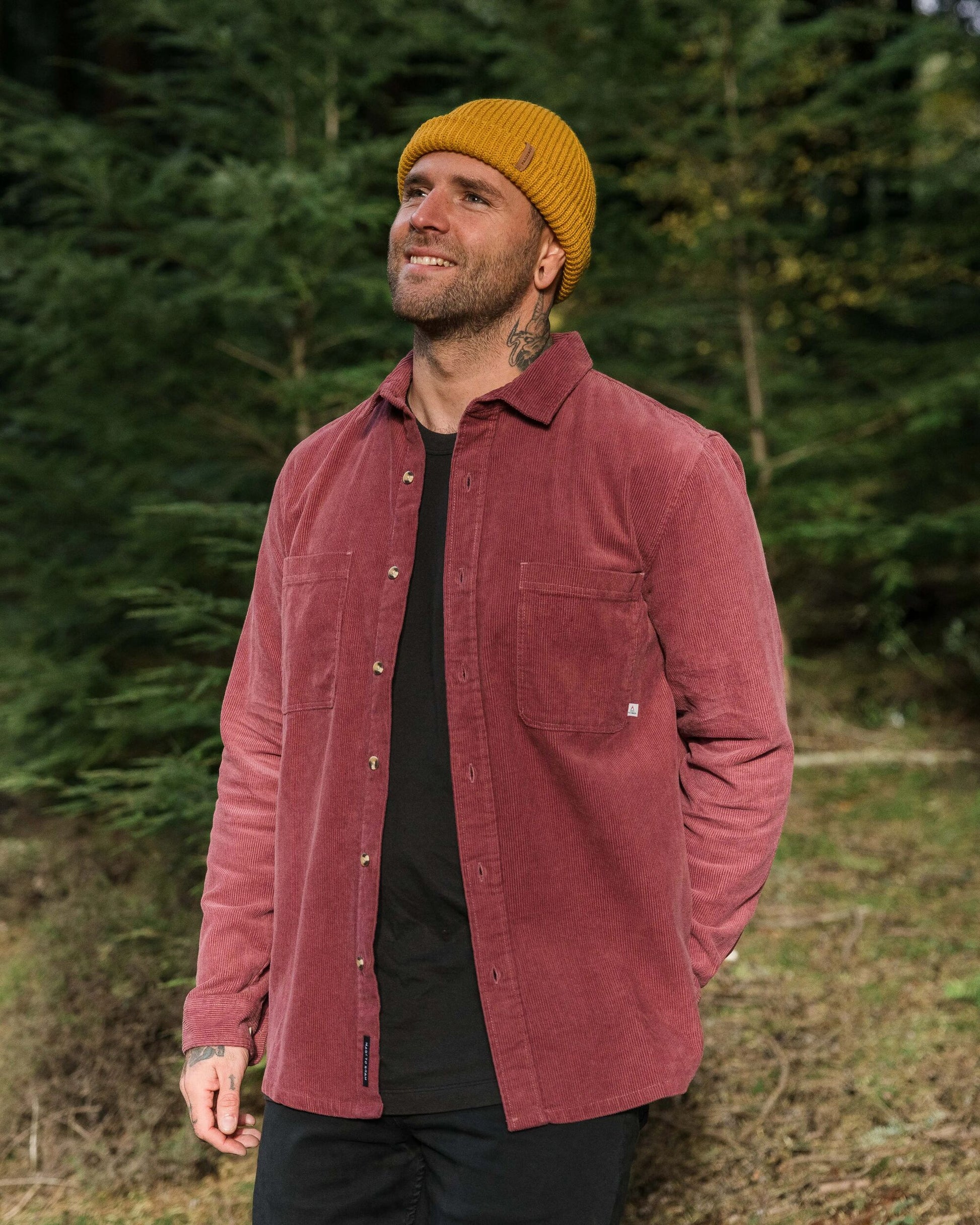 Backcountry Cord Shirt - Crushed Berry