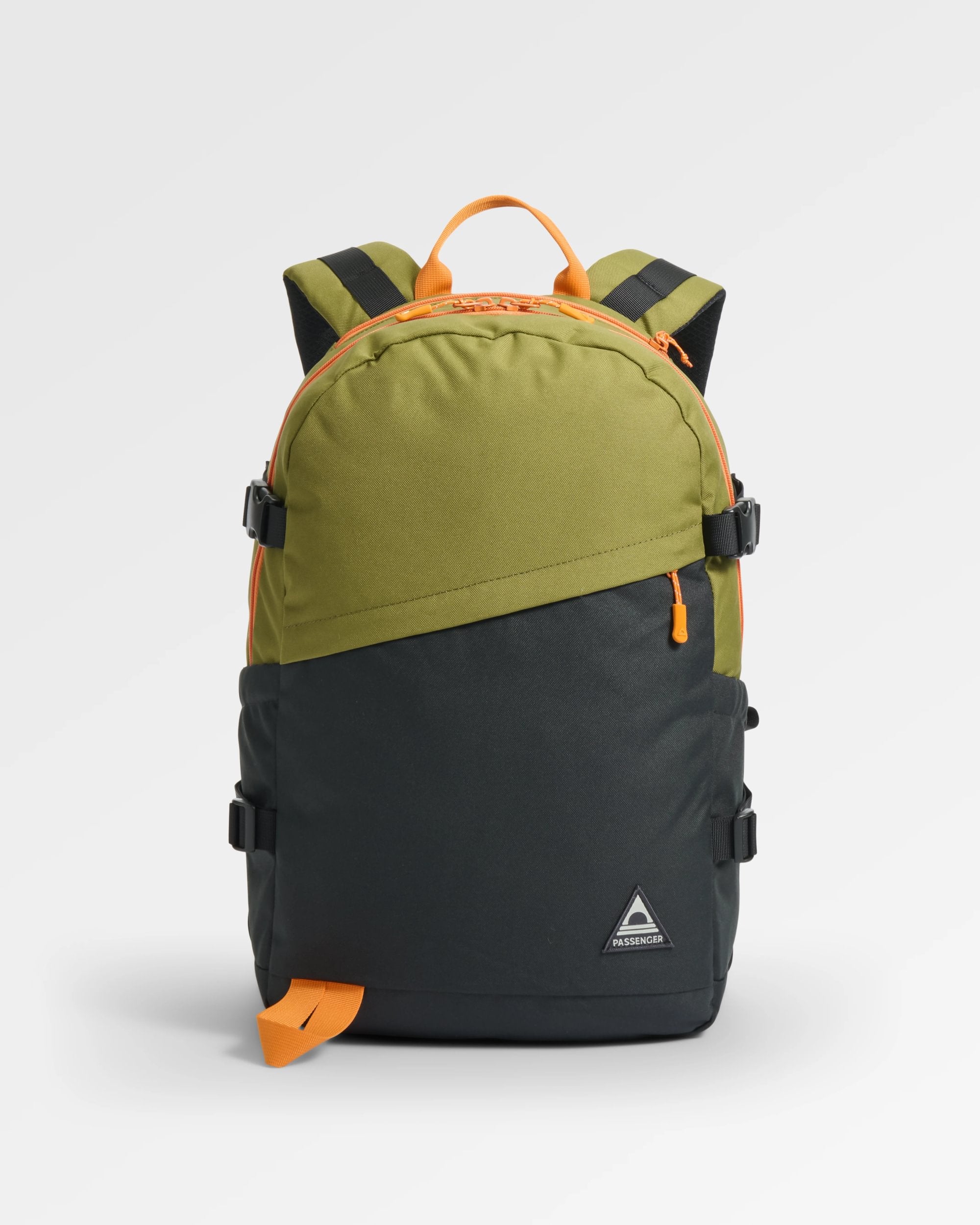 Boondocker Zip 22L Backpack - Black/Khaki - Flatlay