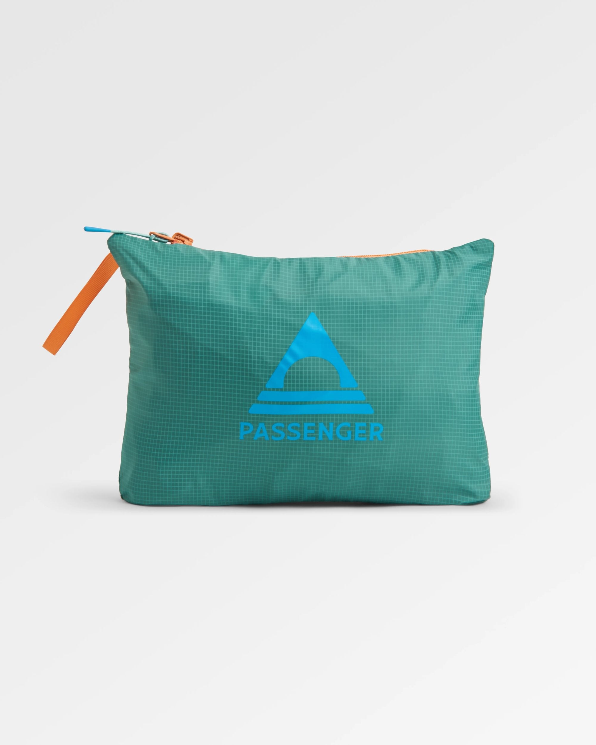 Gusto Recycled Windshell Anorak - Deep Sea - Flatlay