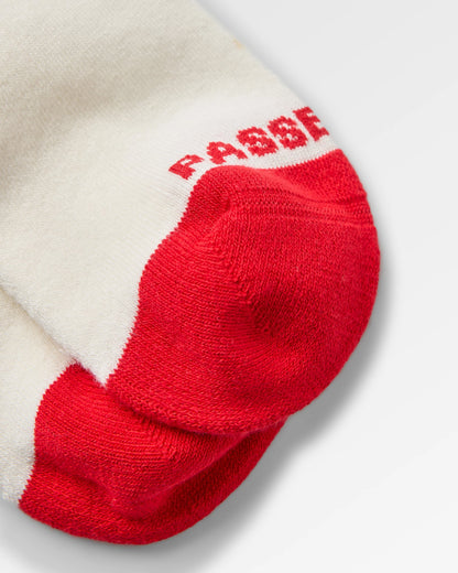 Made to Roam Graphic Crew Socks - White