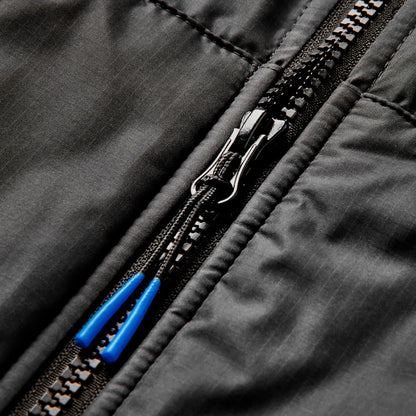 Escapism Recycled Sherpa Lined Changing Robe - Black - Flatlay