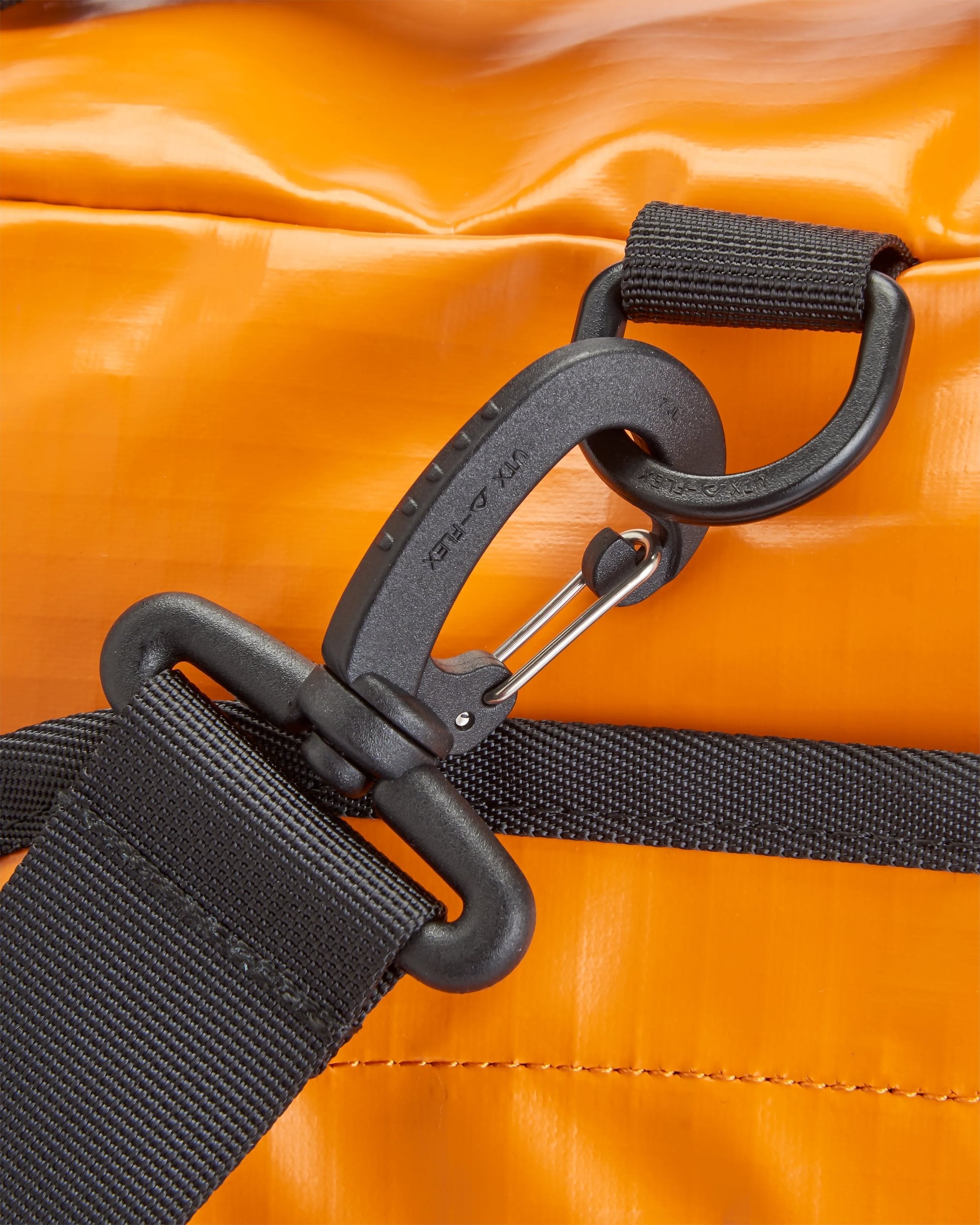 Roamer Recycled 40L Duffel Bag - Sunrise Orange - Flatlay