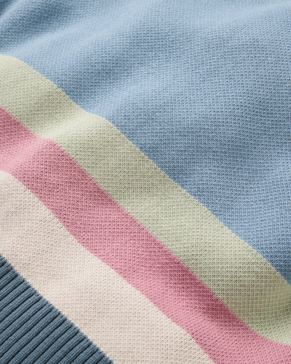 Scenic Knitted Cardigan - Scenic Stormy Blue - Flatlay