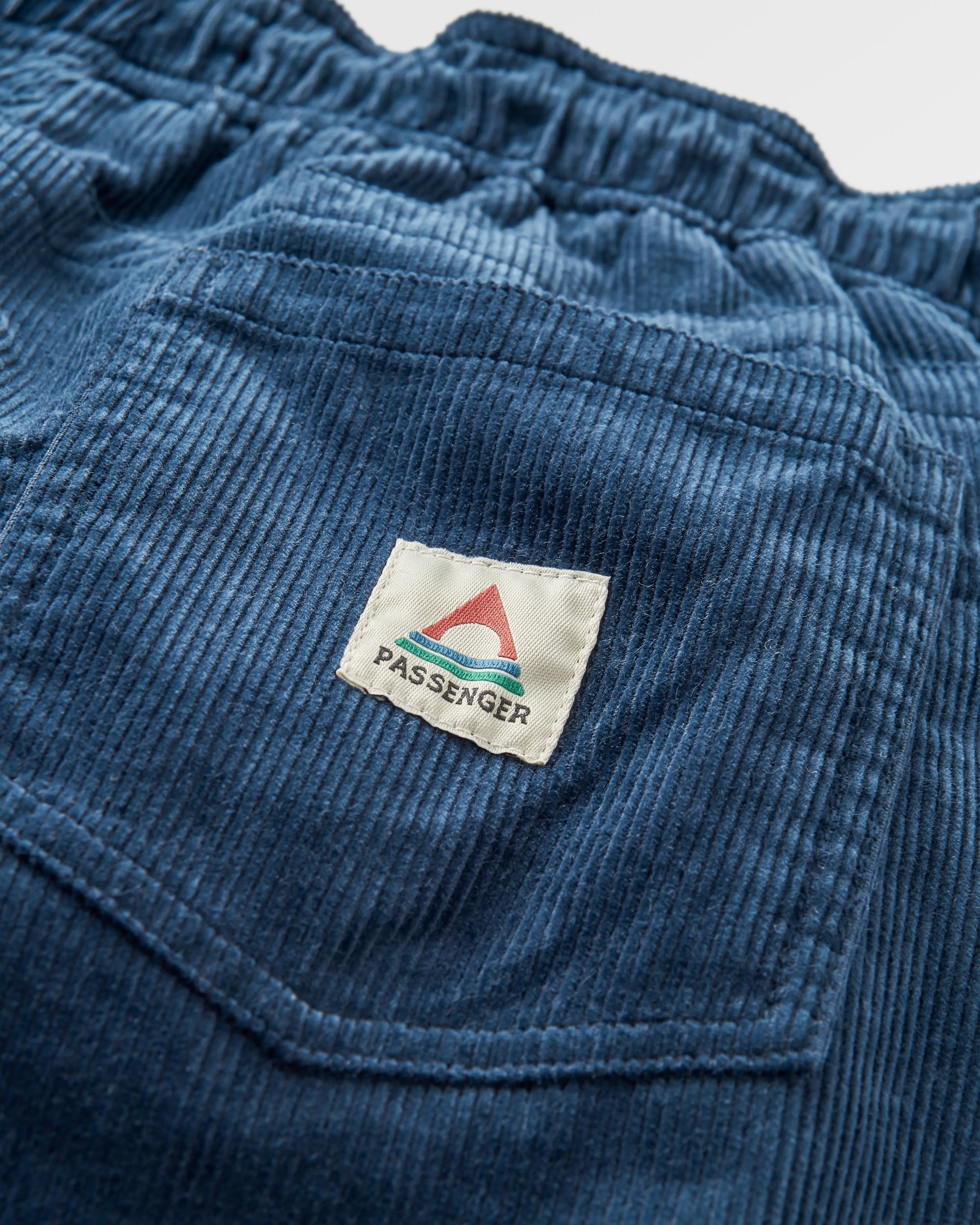 Drifter Cord Short - Rich Navy - Flatlay