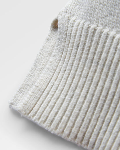 Cove 2.0 Organic Cotton Knitted Hoodie - Off White