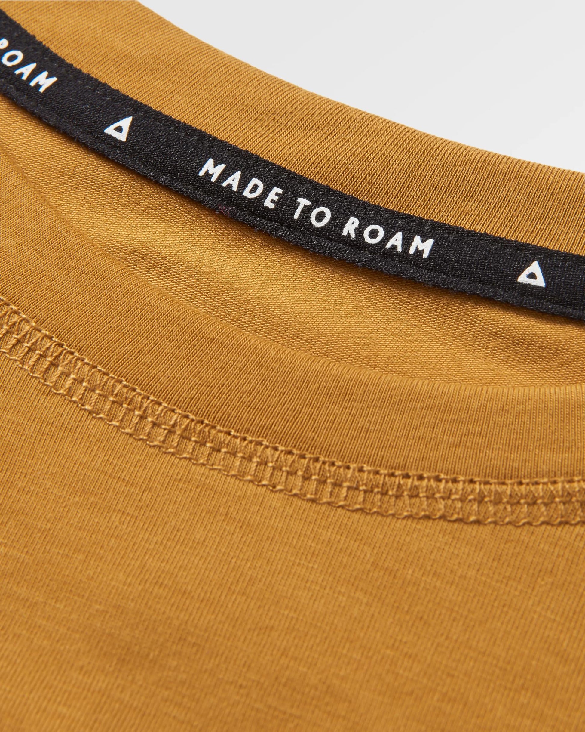 Trail Active Recycled T-shirt - Dusty Ochre