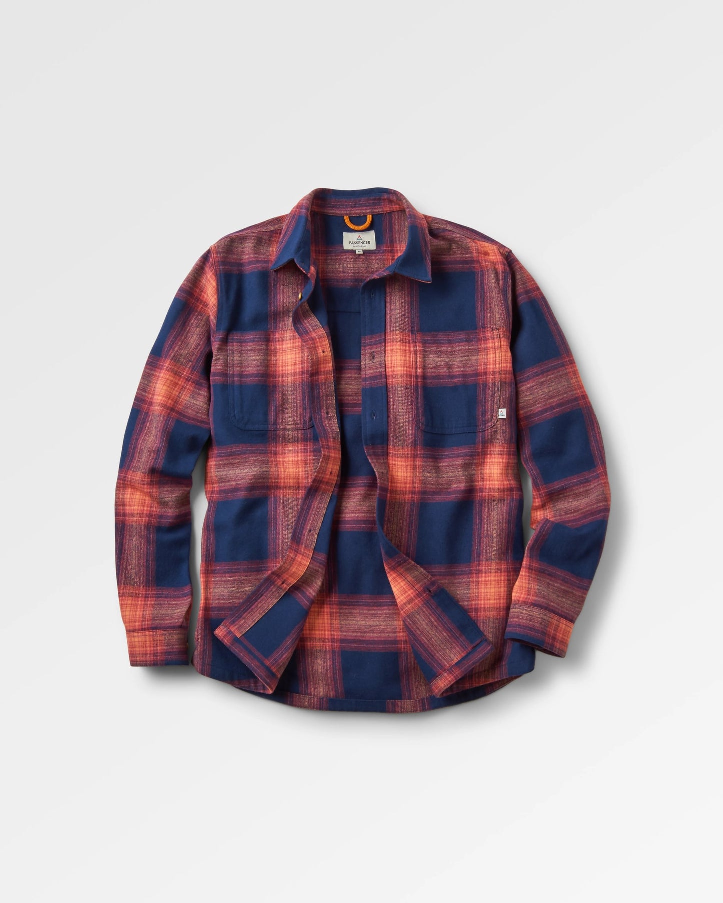 Backcountry Check Shirt - Rich Navy/ Red Ochre Check