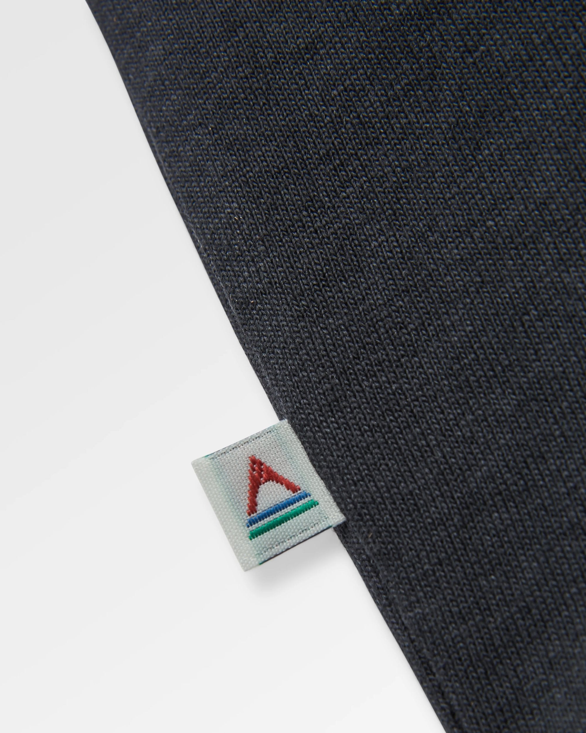 Outsiders Recycled Cotton T-Shirt - Black - Flatlay