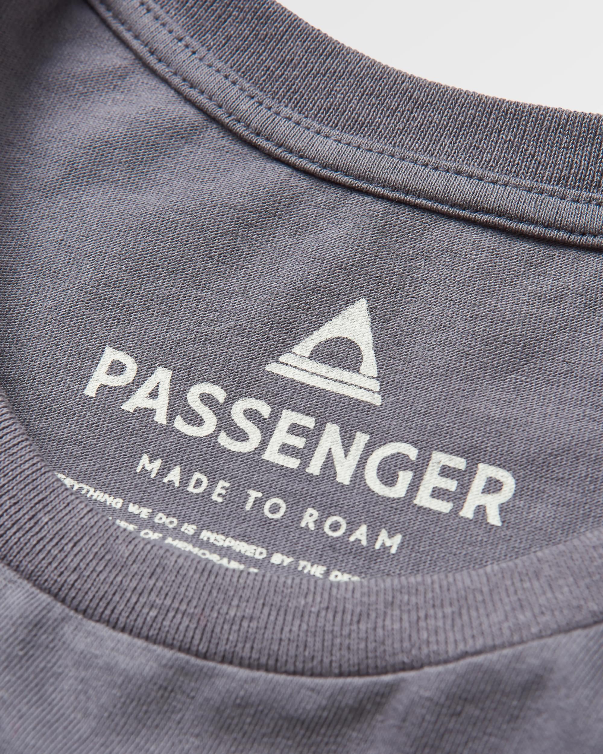 Penida T-Shirt - Charcoal - Flatlay