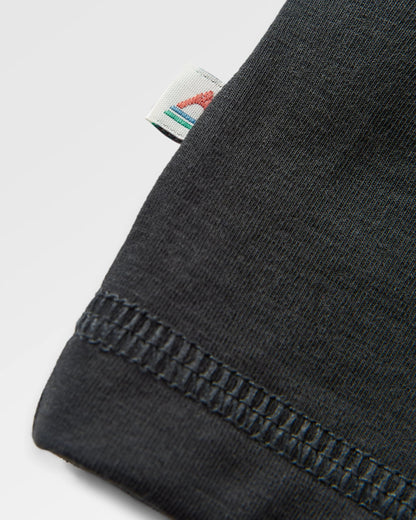 Sedona Recycled Active LS T-Shirt - Black - Flatlay