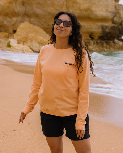 Reflect LS T-Shirt - Orange Peach - Lifestyle