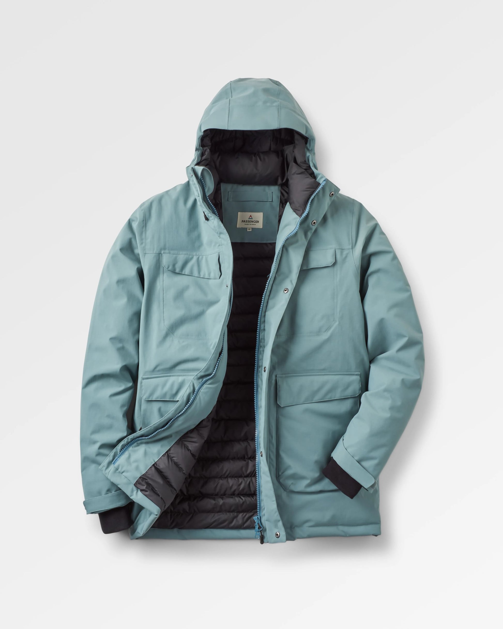 Explorer Waterproof Down Parka - Stormy Sea