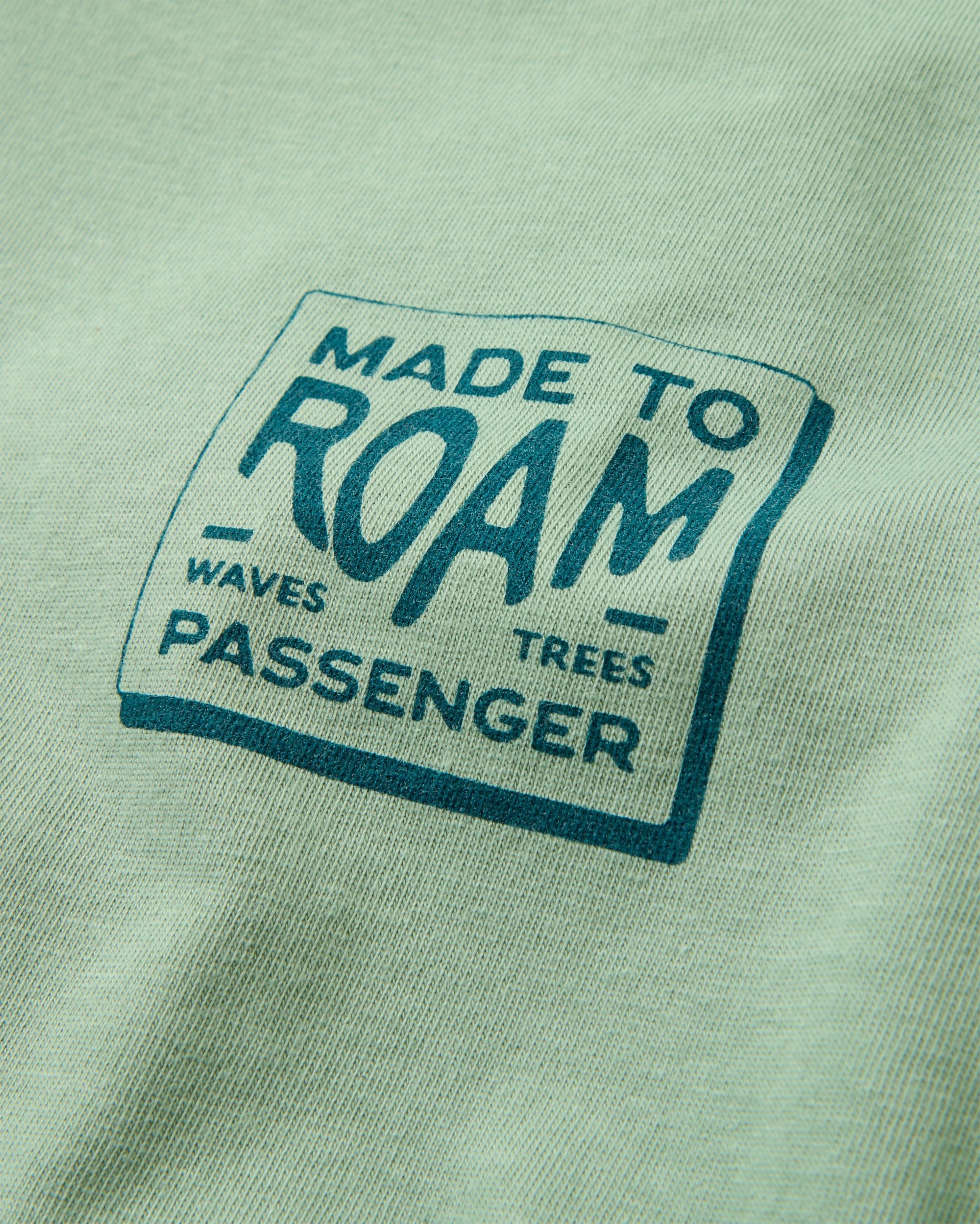 Sonoma LS T-shirt - Pistachio - Flatlay