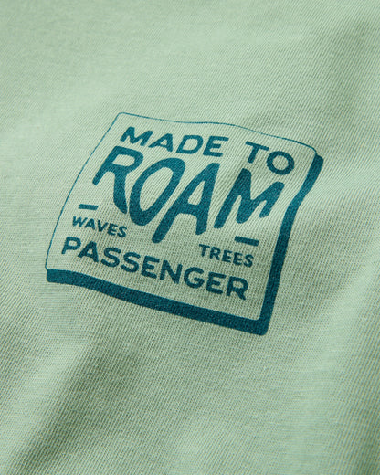 Sonoma LS T-shirt - Pistachio - Flatlay