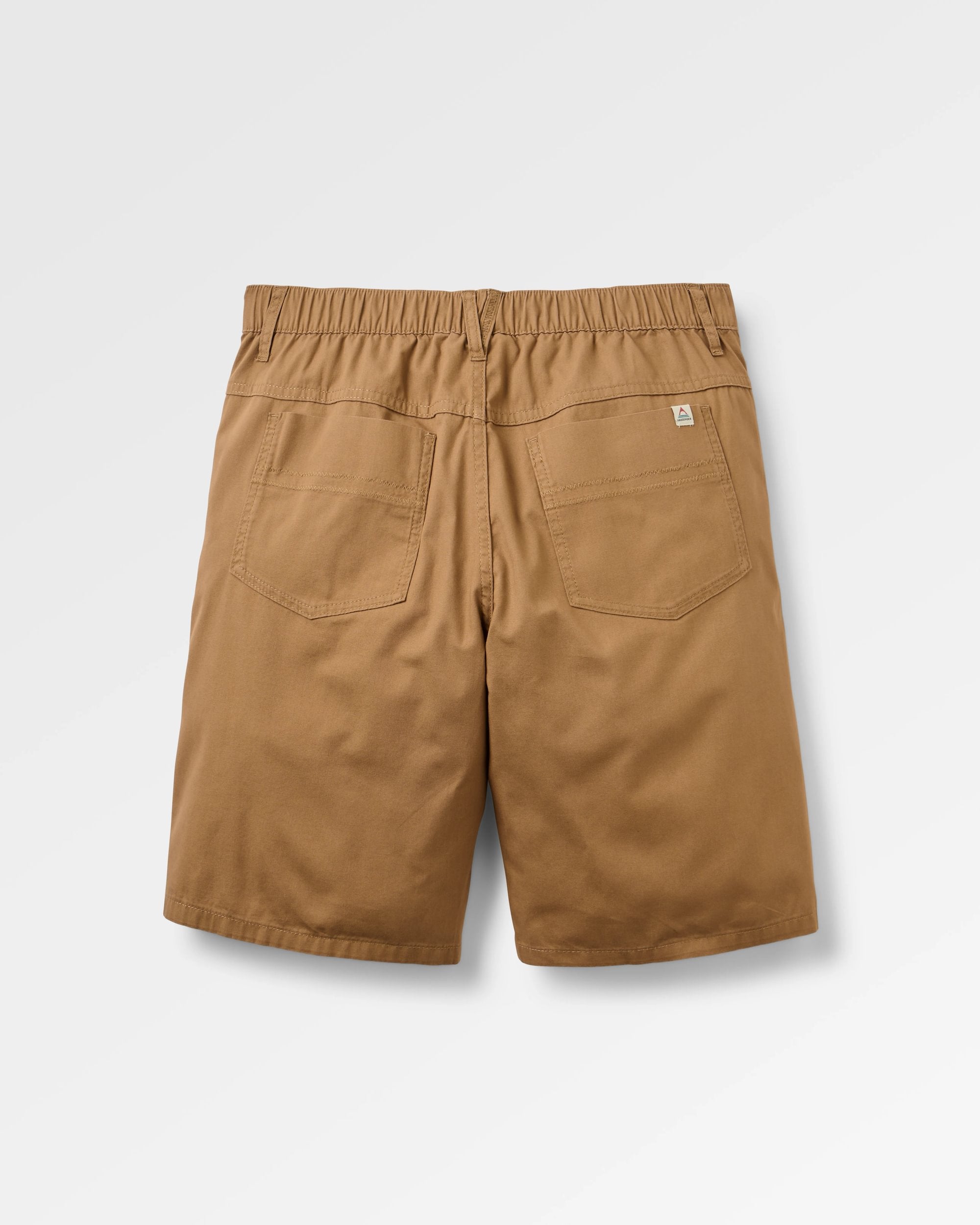 Lani 'Light' Organic Cotton Short - Caramel - Flatlay
