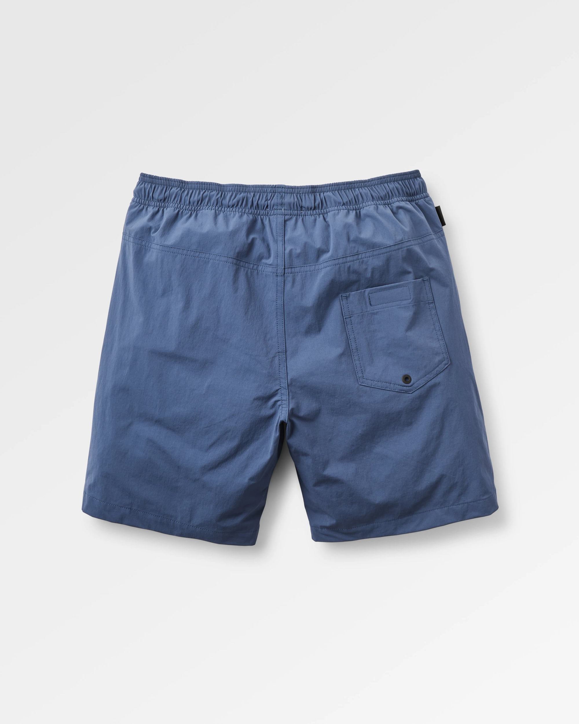 Drifter Beach Lined Short - Dark Denim - Flatlay