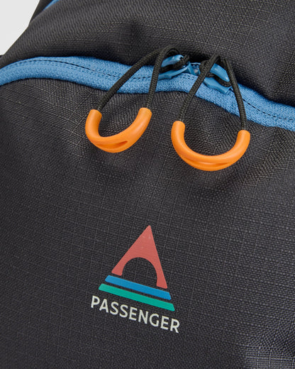 Snowscape Recycled Backpack - Phantom Black - Flatlay