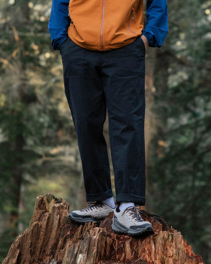 Kimmer Organic Cotton Trouser - Black - Lifestyle
