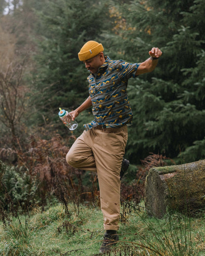 365 Recycled Active Shirt - Views Dark Olive - Lifestyle