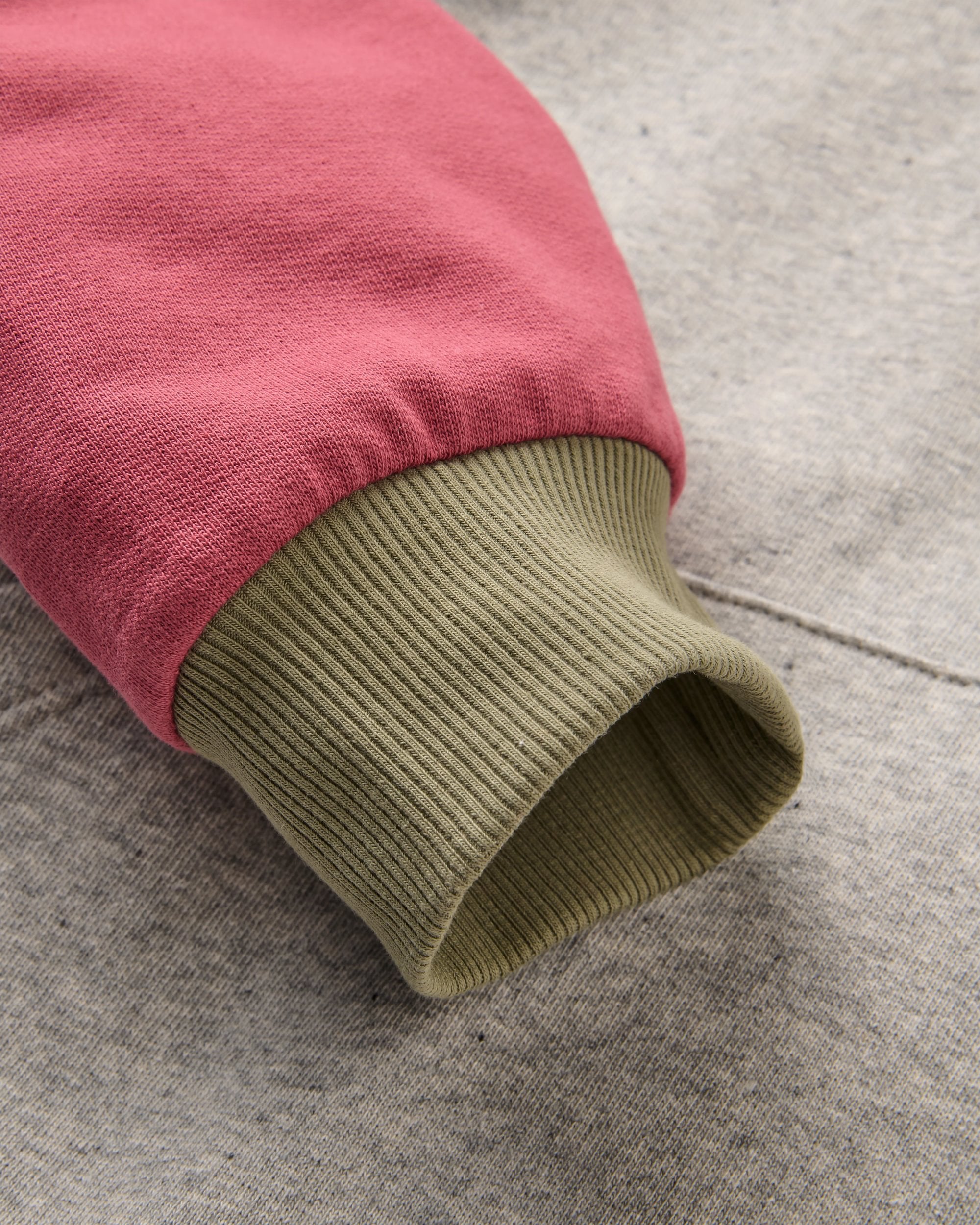 Riser Organic Cotton Hoodie - Grey Marl - Flatlay