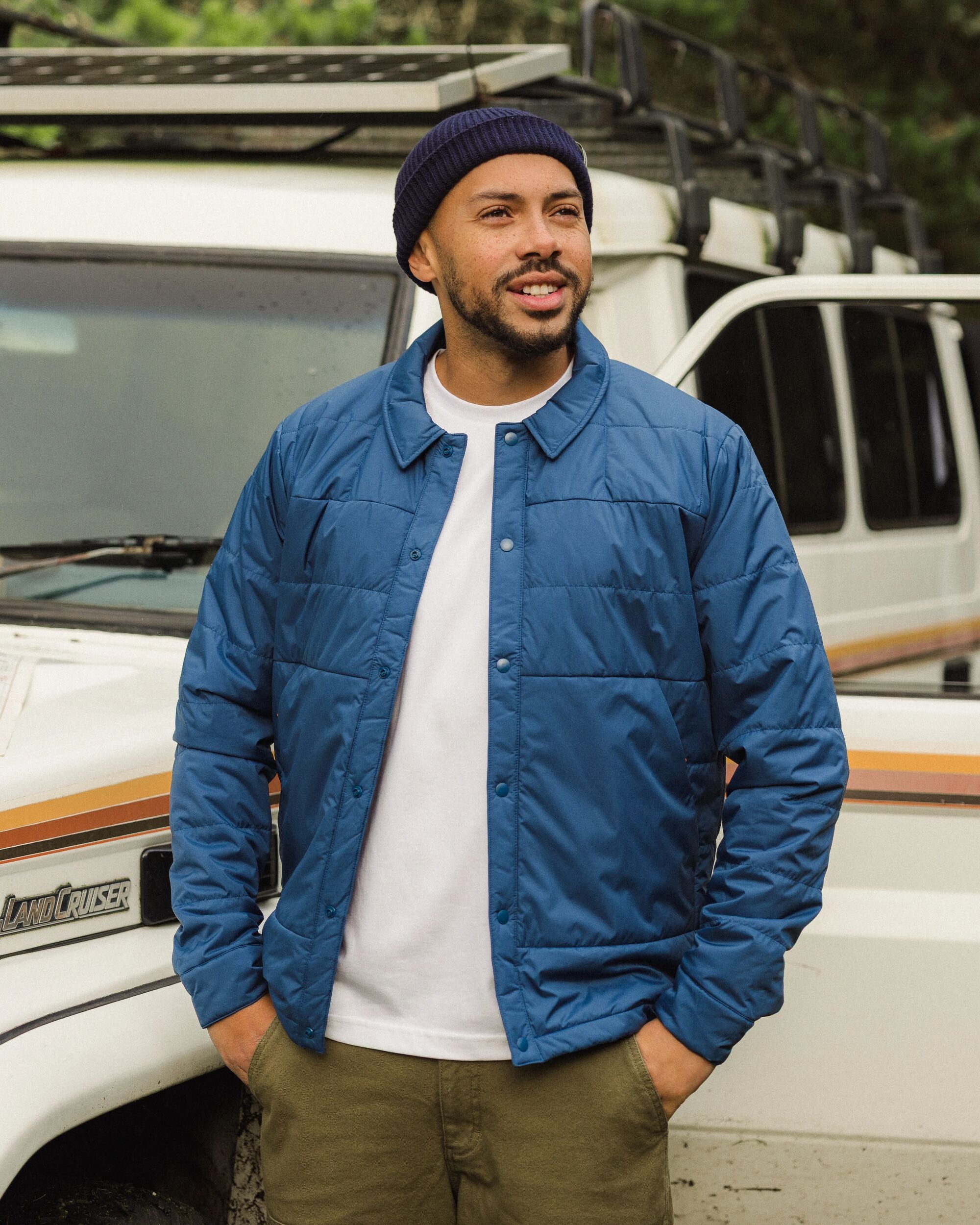 Vanlifer Insulated Overshirt - Dark Denim - Lifestyle